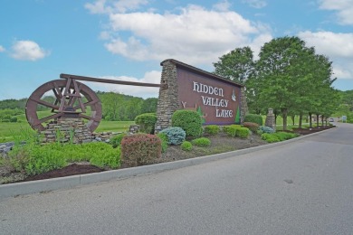 Mostly level building lot in Hidden Valley Lake! Property backs on Sugar Ridge Golf Club in Indiana - for sale on GolfHomes.com, golf home, golf lot