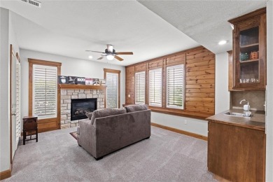 Welcome home to this beautiful ranch/reverse with a walkout in on Falcon Valley Golf Course in Kansas - for sale on GolfHomes.com, golf home, golf lot