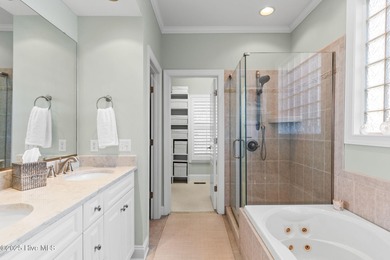 Beautiful Charming Coastal Home Nestled at the end of a private on Members Club At St. James Plantation in North Carolina - for sale on GolfHomes.com, golf home, golf lot