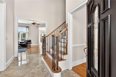 Golf course living in sought-after Bradshaw Farm with views of on The Golf Club At Bradshaw Farm in Georgia - for sale on GolfHomes.com, golf home, golf lot