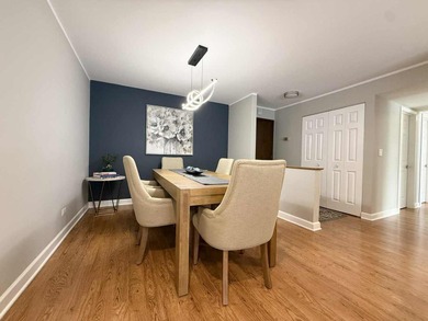 Experience refined living in this beautifully updated 2-bedroom on Old Orchard Country Club in Illinois - for sale on GolfHomes.com, golf home, golf lot