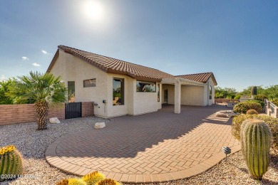 Welcome to this spectacular golf course home with stack stone on Quail Creek Country Club - Coyote in Arizona - for sale on GolfHomes.com, golf home, golf lot