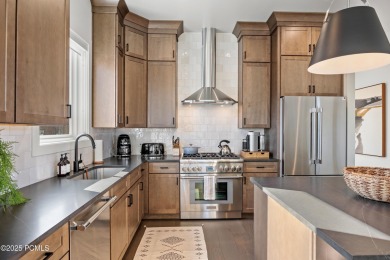Experience effortless mountain living in this beautifully on Red Ledges Golf Club in Utah - for sale on GolfHomes.com, golf home, golf lot