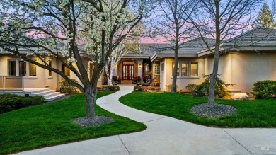 Spectacular park-like estate setting nestled on over an acre w/ on SpurWing Country Club in Idaho - for sale on GolfHomes.com, golf home, golf lot
