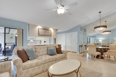 This fully furnished, charming villa is nestled in the most on Heritage Ridge Golf Club in Florida - for sale on GolfHomes.com, golf home, golf lot