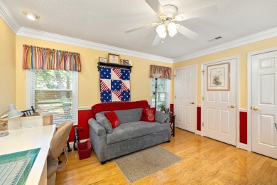 Lovely patio home w/ golf course views of the #1 Fairway on The on Players Course At Wyboo Plantation in South Carolina - for sale on GolfHomes.com, golf home, golf lot