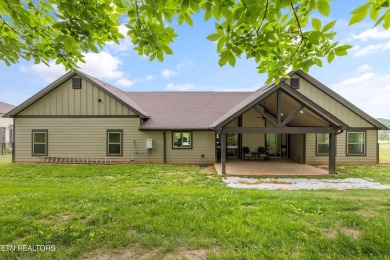 Welcome to your beautiful modern Craftsman ranch home in The on Dandridge Golf and Country Club in Tennessee - for sale on GolfHomes.com, golf home, golf lot