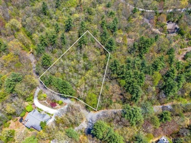 Beautiful, large private lot in the quiet Hawk Mountain on Lake Toxaway Country Club in North Carolina - for sale on GolfHomes.com, golf home, golf lot