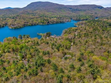 Beautiful, large private lot in the quiet Hawk Mountain on Lake Toxaway Country Club in North Carolina - for sale on GolfHomes.com, golf home, golf lot