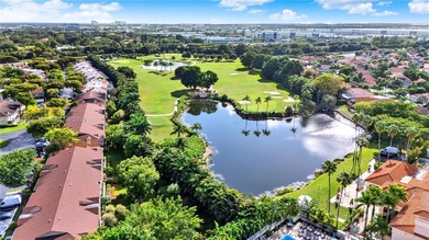 Spacious 3BR/2BA condo in the desirable Doral Park Country Club on Jim McLean Signature Course in Florida - for sale on GolfHomes.com, golf home, golf lot