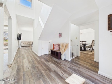 Two-story Southwestern-style home on a golf course with mountain on Pueblo Del Sol Country Club in Arizona - for sale on GolfHomes.com, golf home, golf lot