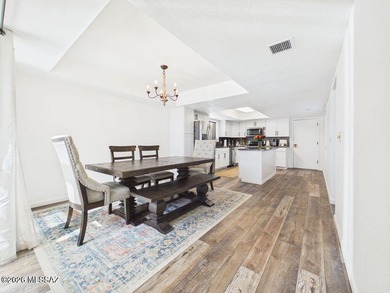 Two-story Southwestern-style home on a golf course with mountain on Pueblo Del Sol Country Club in Arizona - for sale on GolfHomes.com, golf home, golf lot