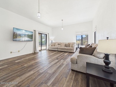 Two-story Southwestern-style home on a golf course with mountain on Pueblo Del Sol Country Club in Arizona - for sale on GolfHomes.com, golf home, golf lot