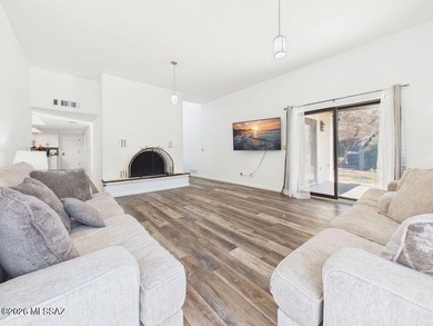 Two-story Southwestern-style home on a golf course with mountain on Pueblo Del Sol Country Club in Arizona - for sale on GolfHomes.com, golf home, golf lot