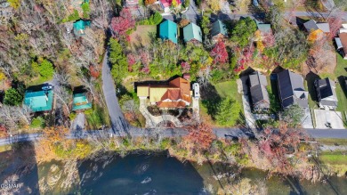 This remarkable newly built home (2023) displays elegant on Gatlinburg Golf Course in Tennessee - for sale on GolfHomes.com, golf home, golf lot