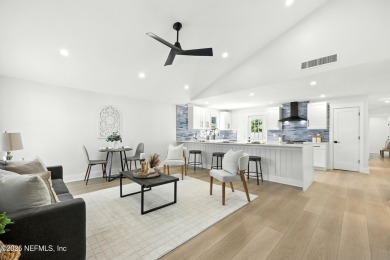 This fully renovated 4-bedroom, 2-bath home blends modern on Jacksonville Beach Golf Course in Florida - for sale on GolfHomes.com, golf home, golf lot
