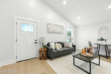 This fully renovated 4-bedroom, 2-bath home blends modern on Jacksonville Beach Golf Course in Florida - for sale on GolfHomes.com, golf home, golf lot