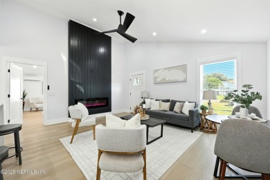This fully renovated 4-bedroom, 2-bath home blends modern on Jacksonville Beach Golf Course in Florida - for sale on GolfHomes.com, golf home, golf lot