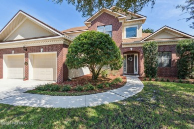 This exquisite 3 story brick-front Tudor spans nearly 4,000 sq on Eagle Landing Golf Club in Florida - for sale on GolfHomes.com, golf home, golf lot