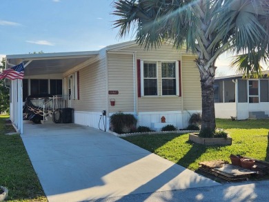 Welcome to this this 2 bd / 2 bath with plenty of space and on Spanish Lakes Fairways in Florida - for sale on GolfHomes.com, golf home, golf lot