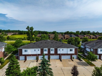 Discover your dream ranch condo on the Glacier Bay Golf course on The Glacier Club in Michigan - for sale on GolfHomes.com, golf home, golf lot