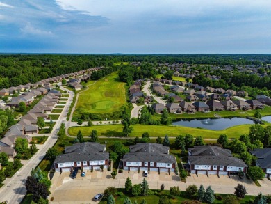 Discover your dream ranch condo on the Glacier Bay Golf course on The Glacier Club in Michigan - for sale on GolfHomes.com, golf home, golf lot