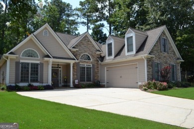 IMMACULATE RANCH HOME WITH FENCED BACKYARD! COVERED FRONT DOOR on The Frog Golf Club in Georgia - for sale on GolfHomes.com, golf home, golf lot