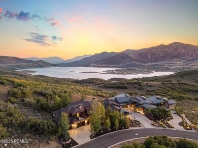 Perched above the Jordanelle Reservoir with sweeping views of on Talisker Club At Tuhaye in Utah - for sale on GolfHomes.com, golf home, golf lot
