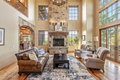Perched above the Jordanelle Reservoir with sweeping views of on Talisker Club At Tuhaye in Utah - for sale on GolfHomes.com, golf home, golf lot