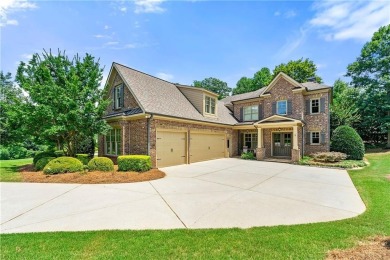 Introducing a truly stunning four-sides brick estate in the on Marietta Country Club in Georgia - for sale on GolfHomes.com, golf home, golf lot