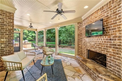 Introducing a truly stunning four-sides brick estate in the on Marietta Country Club in Georgia - for sale on GolfHomes.com, golf home, golf lot