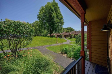Nestled in a serene setting with tree-lined backdrop, this on Eagle Ridge Inn and Resort in Illinois - for sale on GolfHomes.com, golf home, golf lot