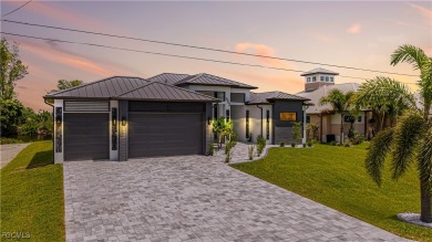 LUXURY BRAND NEW (NEVER LIVED IN) 2025 GULF ACCESS POOL HOME on Burnt Store Golf Club in Florida - for sale on GolfHomes.com, golf home, golf lot