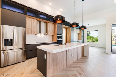 LUXURY BRAND NEW (NEVER LIVED IN) 2025 GULF ACCESS POOL HOME on Burnt Store Golf Club in Florida - for sale on GolfHomes.com, golf home, golf lot