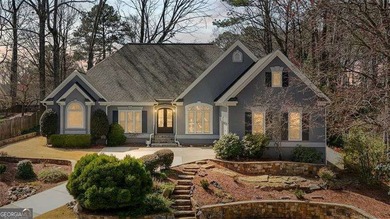 Welcome to 5619 Forkwood Dr- a beautiful and rare ranch home in on Brookstone Golf and Country Club in Georgia - for sale on GolfHomes.com, golf home, golf lot