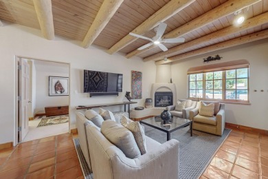 Experience Santa Fe living in this perfect and timeless Santa Fe on Quail Run Golf Course in New Mexico - for sale on GolfHomes.com, golf home, golf lot