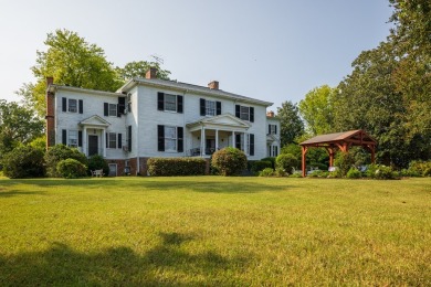 Kinderton Manor, a Georgian mansion built in 1834 by renowned on Kinderton Country Club in Virginia - for sale on GolfHomes.com, golf home, golf lot