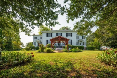 Kinderton Manor, a Georgian mansion built in 1834 by renowned on Kinderton Country Club in Virginia - for sale on GolfHomes.com, golf home, golf lot