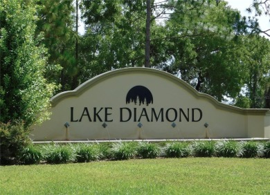 JUST LIKE NEW.. BUT BETTER! This barely lived in Aria model home on Lake Diamond Golf and Country Club in Florida - for sale on GolfHomes.com, golf home, golf lot