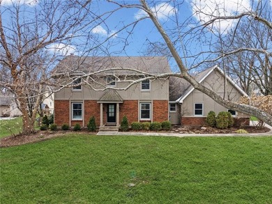 A beautiful blend of transitional style and classic Leawood on Leawood South Country Club in Kansas - for sale on GolfHomes.com, golf home, golf lot