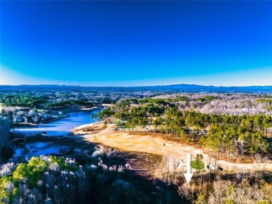 BEAUTIFUL LAKE AND GOLF COURSE HOMESITE WITH VIEW OF THE on Hawks Ridge Golf Club in Georgia - for sale on GolfHomes.com, golf home, golf lot