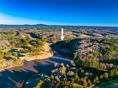 BEAUTIFUL LAKE AND GOLF COURSE HOMESITE WITH VIEW OF THE on Hawks Ridge Golf Club in Georgia - for sale on GolfHomes.com, golf home, golf lot