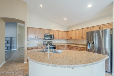 Stylish Montana model blends comfort & charm in Saddlebrooke's on Saddlebrooke Golf Course in Arizona - for sale on GolfHomes.com, golf home, golf lot