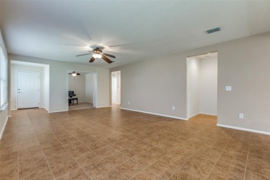Charming single-story and sought-after Pine Springs floor plan on Frisco Lakes Golf Course in Texas - for sale on GolfHomes.com, golf home, golf lot