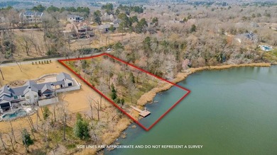 Stunning 0.91-Acre Lakefront Lot with Private Dock in The on Cascades Golf Club in Texas - for sale on GolfHomes.com, golf home, golf lot