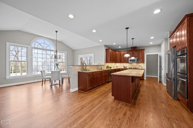 Experience refined golf course living in this luxury all-brick on TPC at Wakefield Plantation in North Carolina - for sale on GolfHomes.com, golf home, golf lot