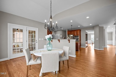 Experience refined golf course living in this luxury all-brick on TPC at Wakefield Plantation in North Carolina - for sale on GolfHomes.com, golf home, golf lot