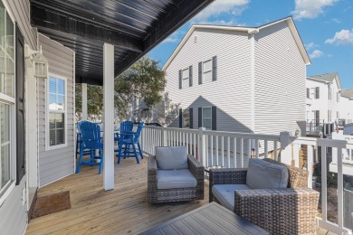 Ocean View from this tastefully decorated 5BR/3BA Raised Beach on Prestwick Country Club in South Carolina - for sale on GolfHomes.com, golf home, golf lot