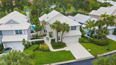 Beautifully maintained 3-bedroom, 2.5-bath, two-story home on PGA National Golf Club in Florida - for sale on GolfHomes.com, golf home, golf lot