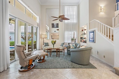 Beautifully maintained 3-bedroom, 2.5-bath, two-story home on PGA National Golf Club in Florida - for sale on GolfHomes.com, golf home, golf lot